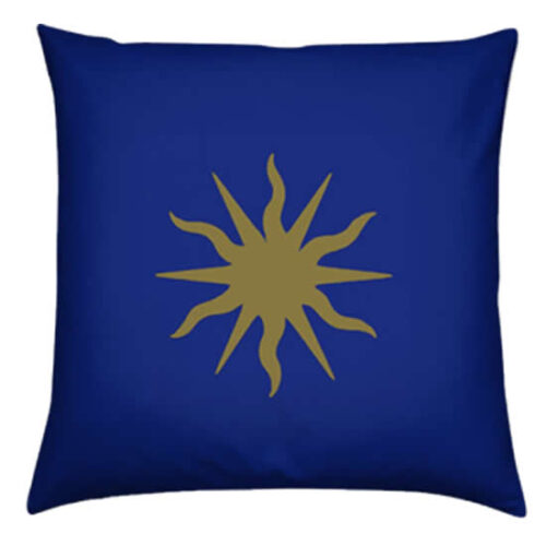 Matching-Gothic-Royal-blue-Pillow-with-Gold-Star