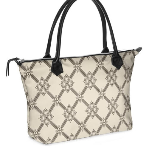 designer-tote-handbag-japanese-lattice-flowers