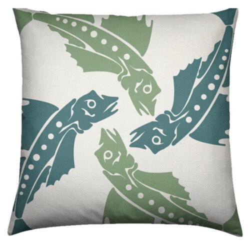 french-art-nouveau-flying-fish-pillow-front-twill