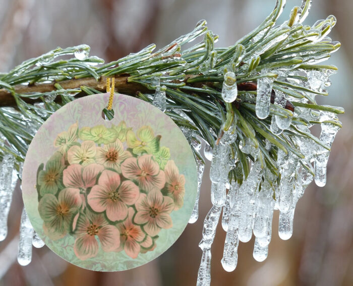 An-Endless-Summer-of-Hydrangea-Ceramic-Christmas-Ornament-in-situ