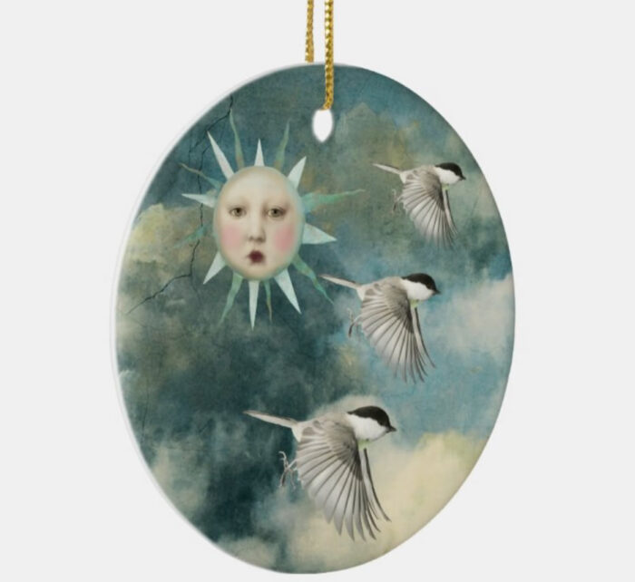 The-Charismatic-Black-Capped-Chickadee-Ceramic-Christmas-Ornament-right