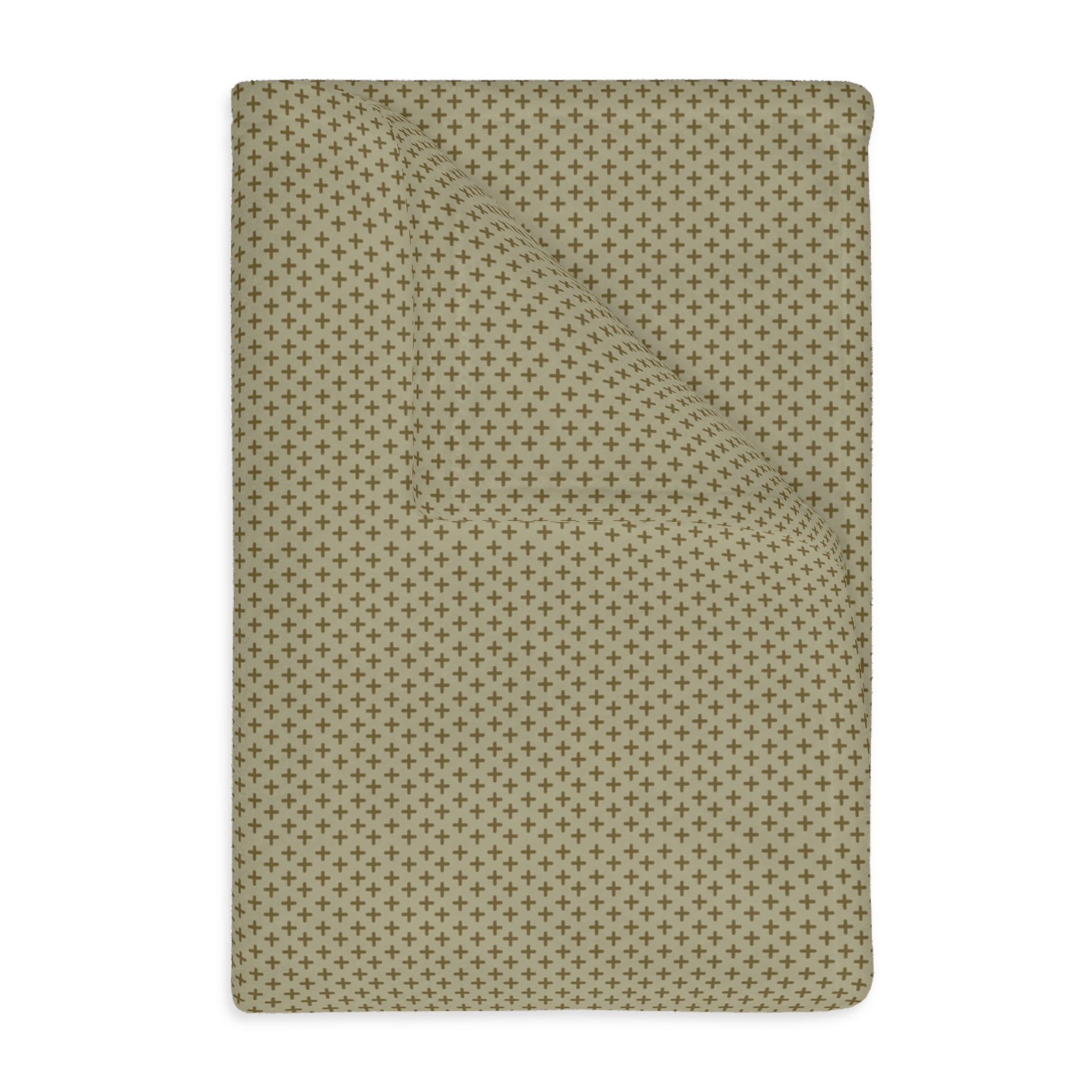 Cross Motif Velveteen Microfiber Blanket - Image 13